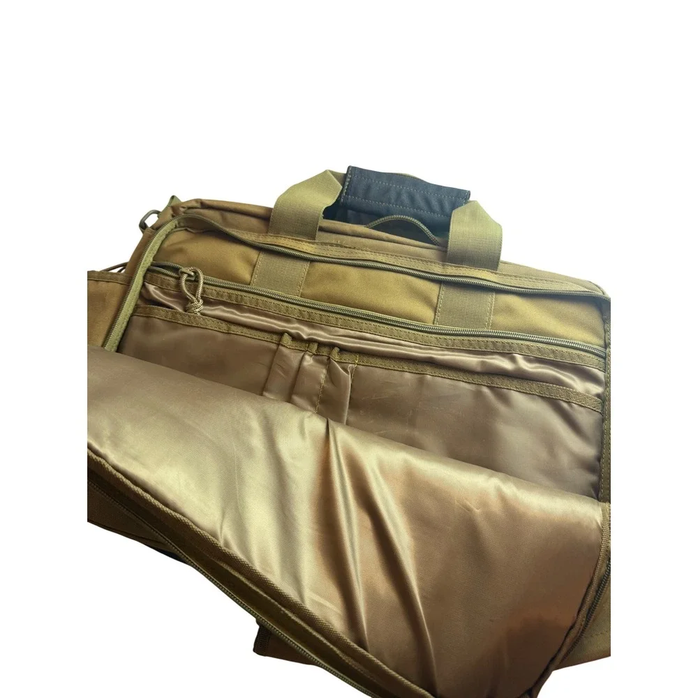 Coyote‎ Brown Tactical Messenger Bag Multi Pocket Utility Laptop Case Work Bag